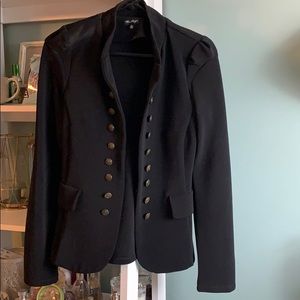 Black detailed jacket